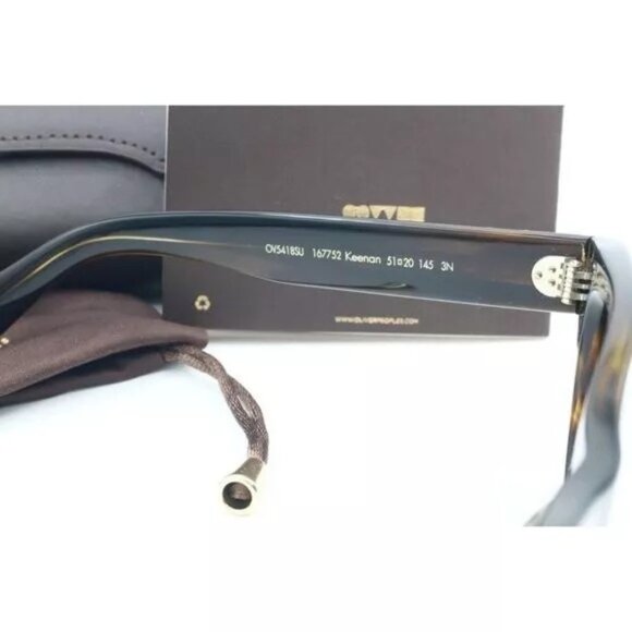Oliver Peoples Keenan OV5418SU 167752 Bark Square Frame Sunglasses Polarized - Picture 4 of 5